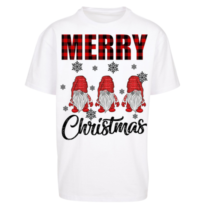 Merry Knomes Christmas Oversized T Shirt