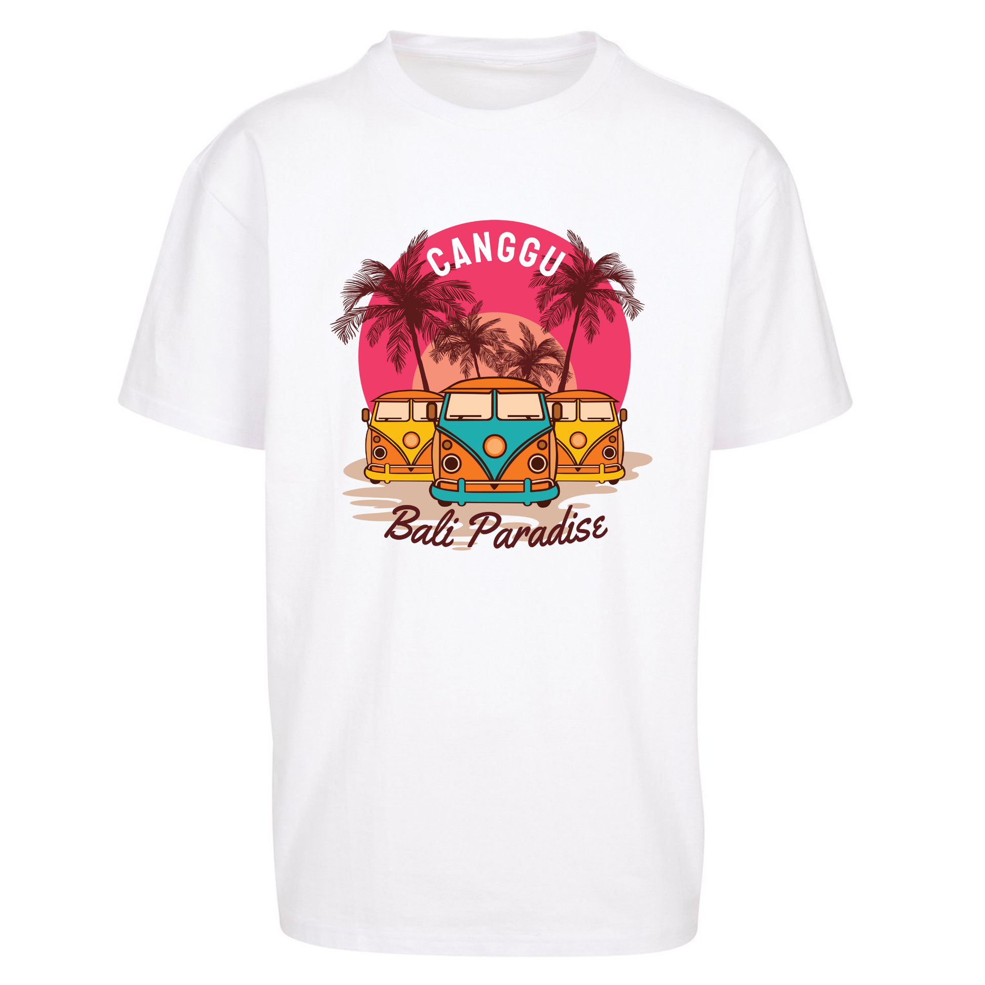 Canggu Bali Paradise Oversized T Shirts