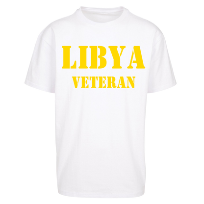 Libya Veteran Oversized T Shirts
