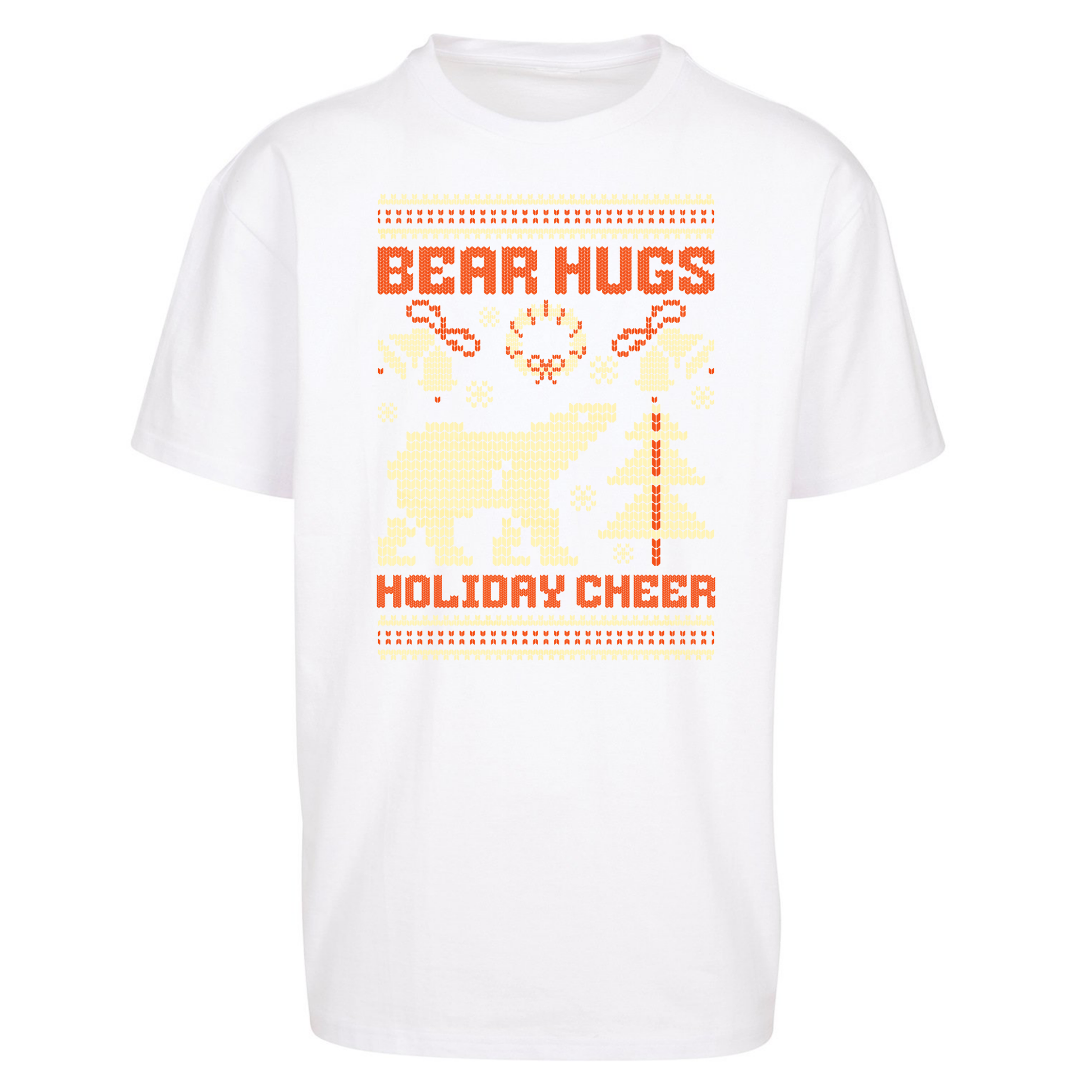 Bear Hugs Holiday Cheer Oversized T Shirts