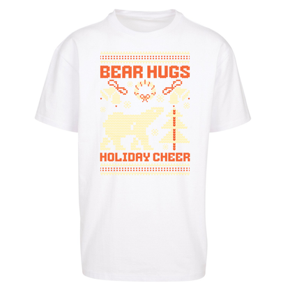 Bear Hugs Holiday Cheer Oversized T Shirts