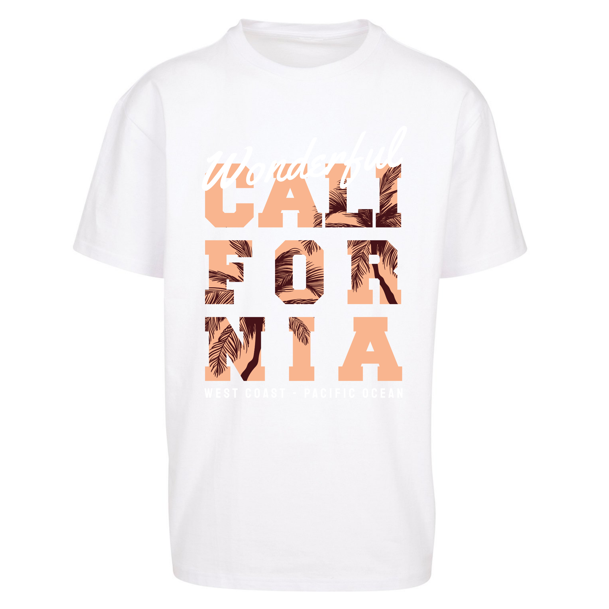 Wonderful California Oversized T Shirts