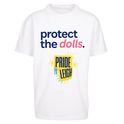 Protect The Dolls Slogan Oversized T Shirts