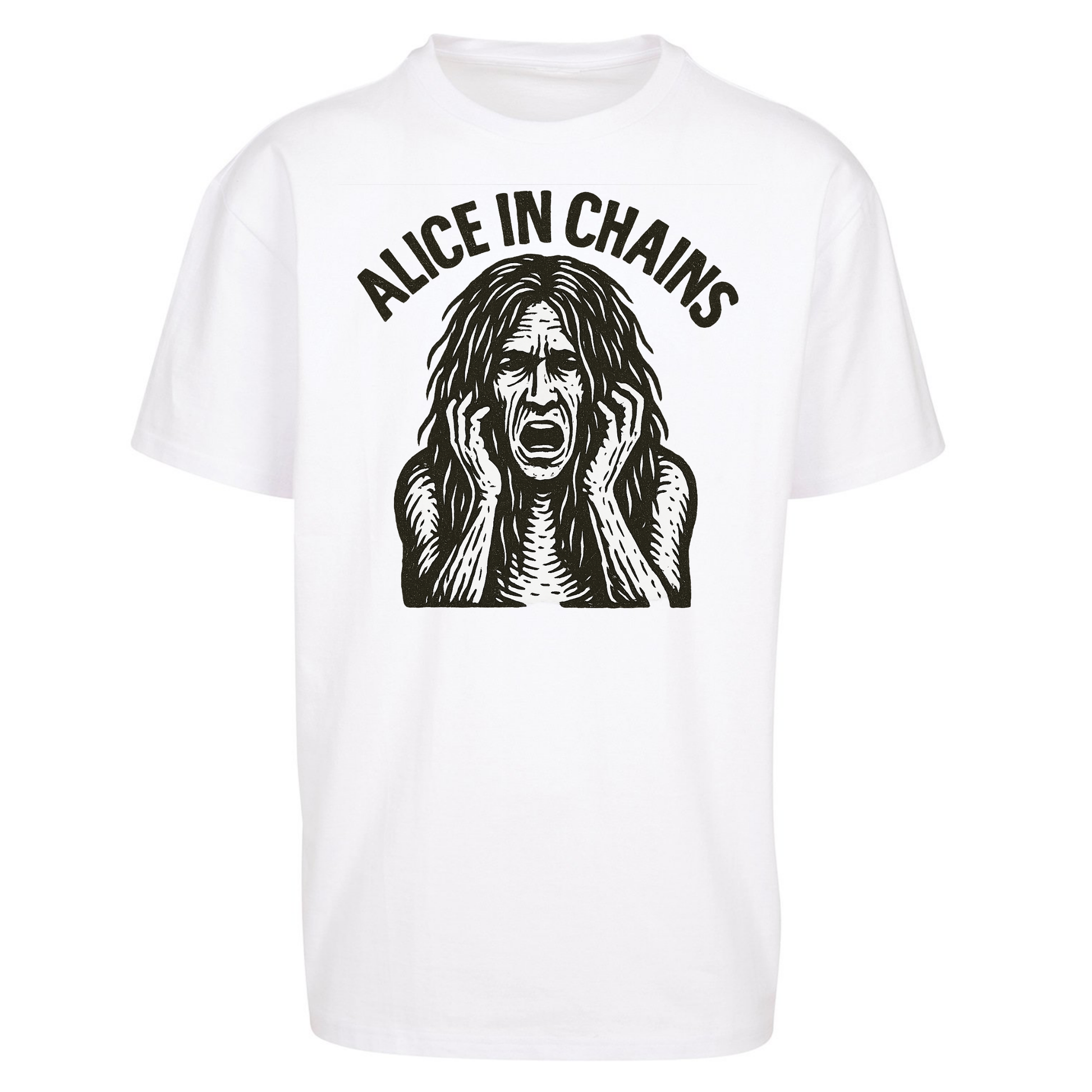 Alice in Chains Band Oversized T Shirts