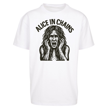 Alice in Chains Band Oversized T Shirts