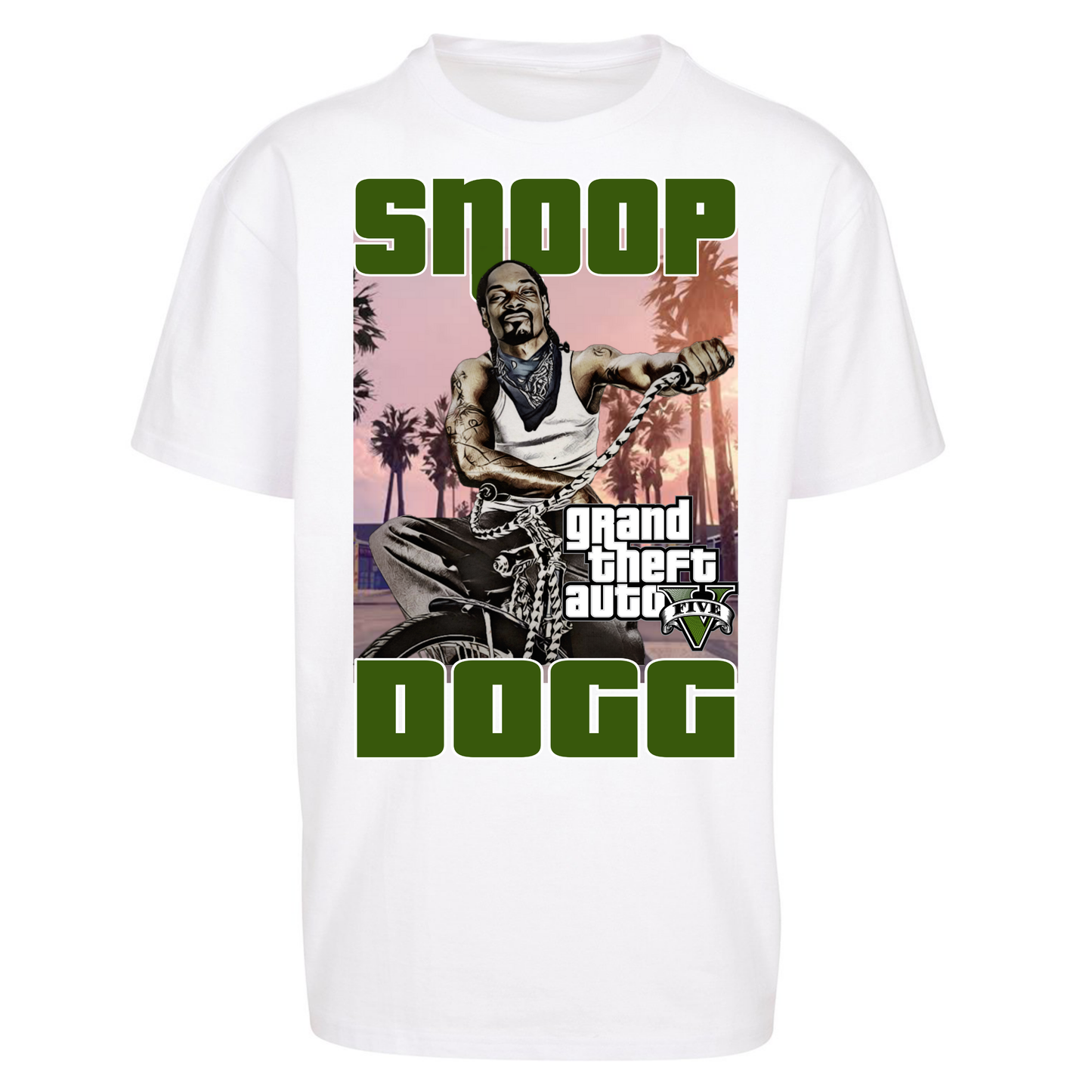 Snoop Dogg Grand Theft Auto Oversized T Shirts