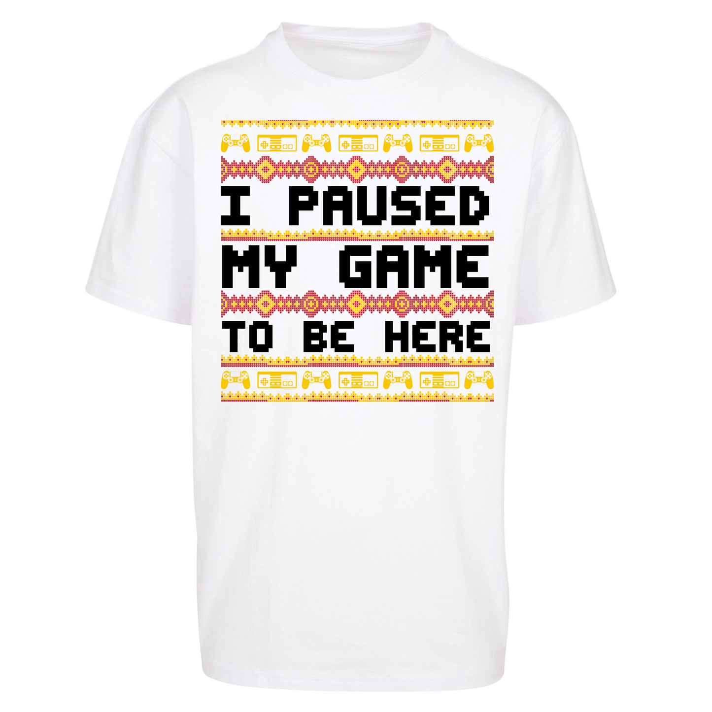Paused My Game Oversized T Shirt