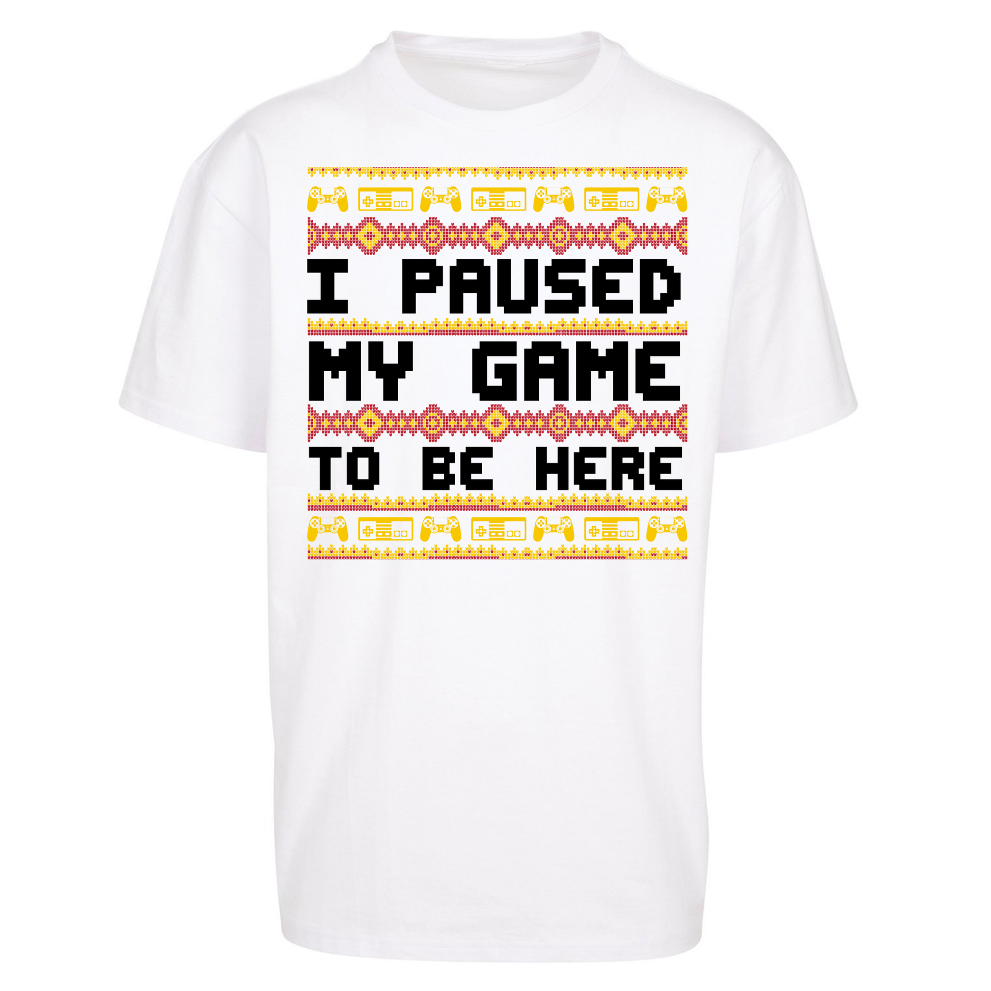 Paused My Game Oversized T Shirt