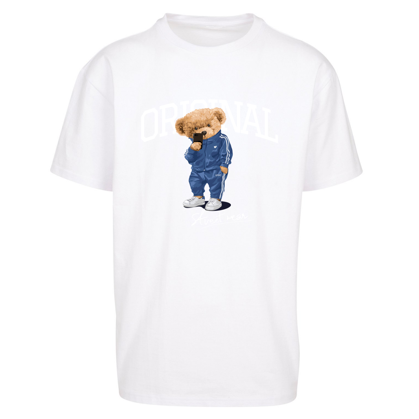 Teddy Bear Original Streetwear Oversized T Shirts