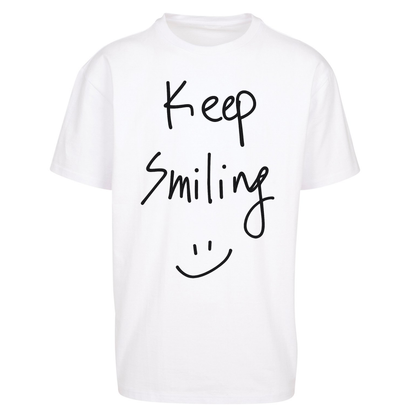 Keep Smiling Oversized T Shirts