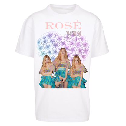 Rose K Pop Oversized T Shirts