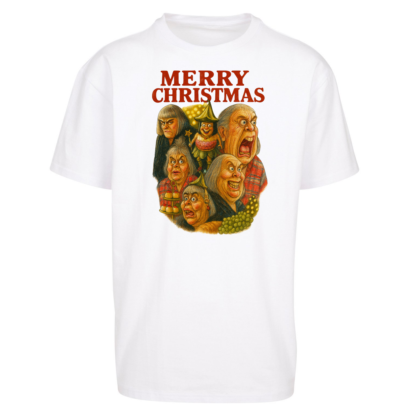 M&S Christmas Food 2025 Advert Oversized T Shirts