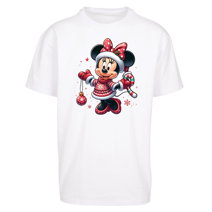 Mini Mouse Christmas Oversized T Shirts
