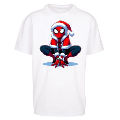 Spiderman Santa Oversized T Shirts