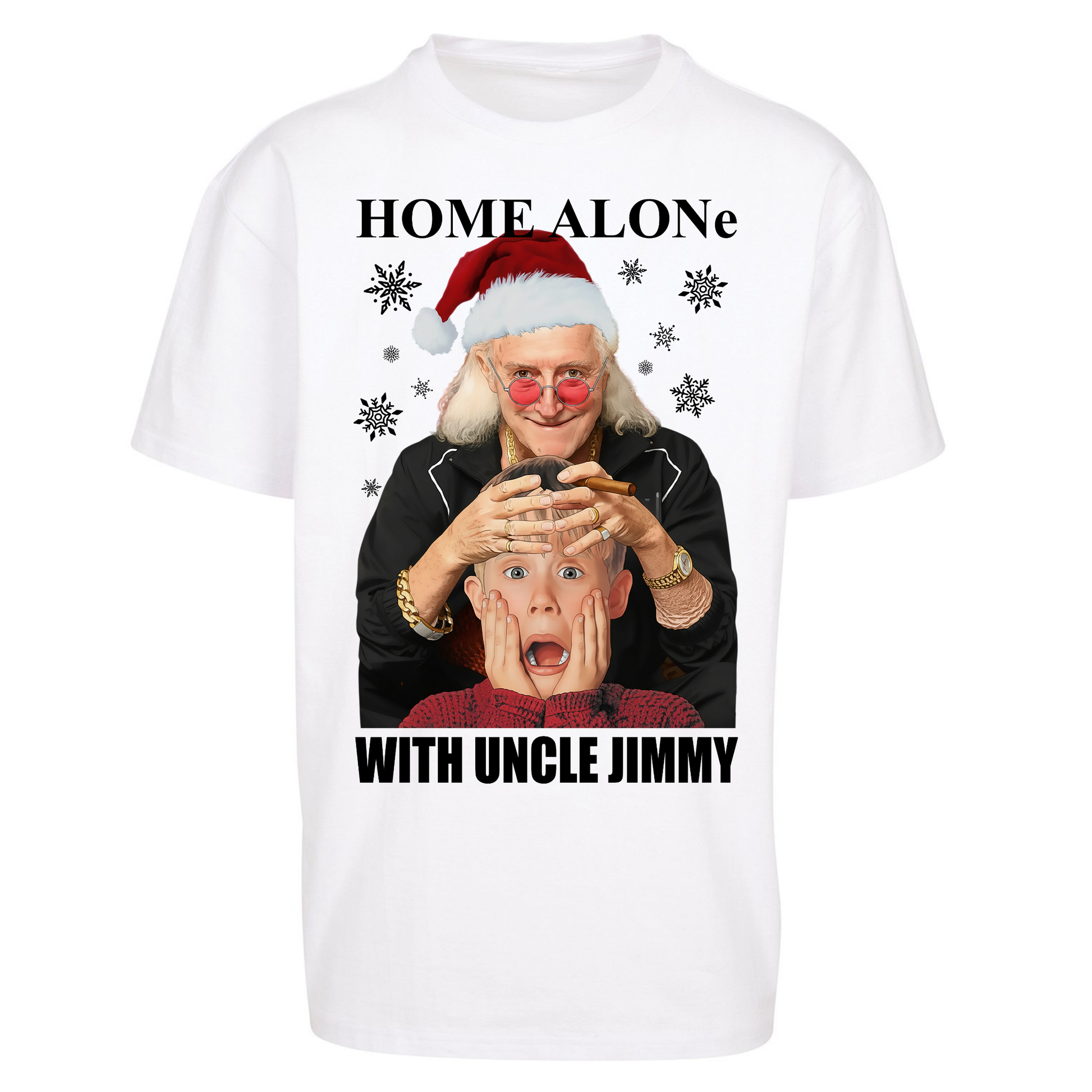 Home Alone Uncle Jimmy Oversized T Shirt