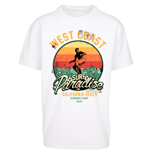 West Coast Surf Paradise Oversized T Shirts