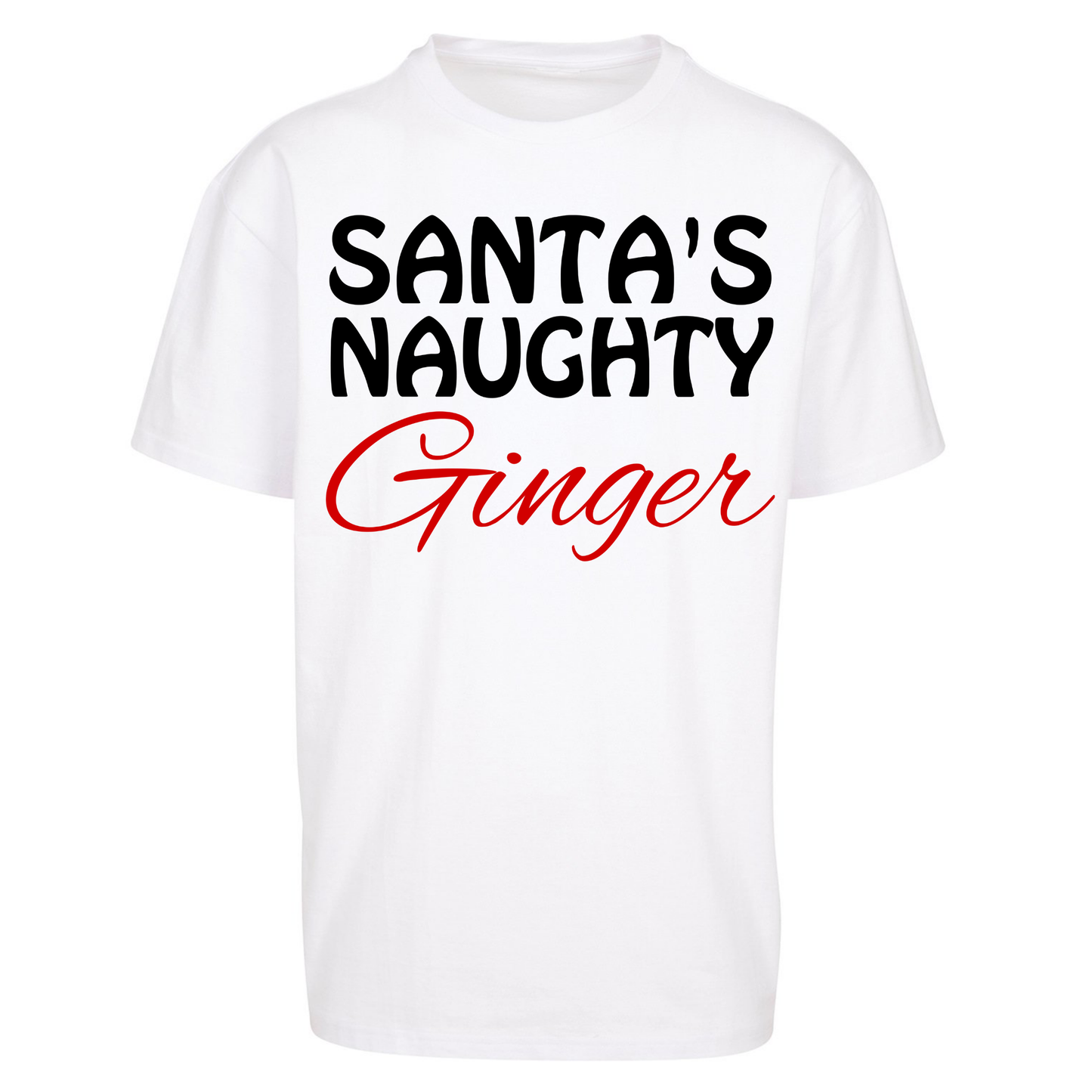 Naughty Ginger Oversized T Shirt