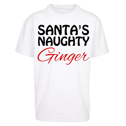 Naughty Ginger Oversized T Shirt
