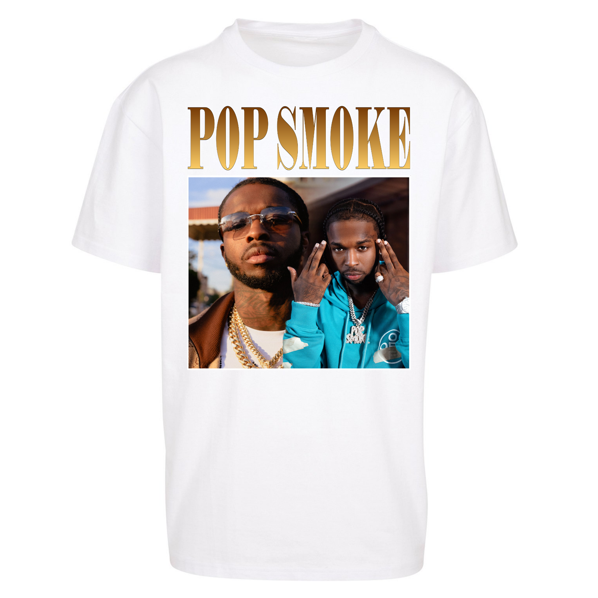 Pop Smoke Oversized T Shirts