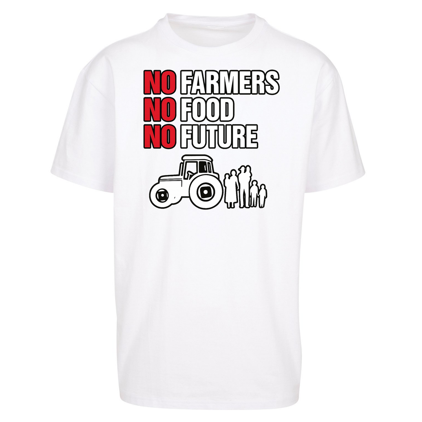 Farmers Agricultural Inheritance Tax Protest Oversized T Shirts