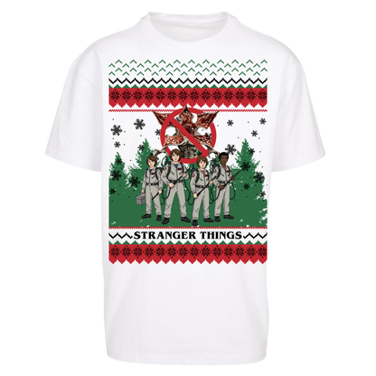 Stranger Things Demogorgon Christmas Oversized T Shirts