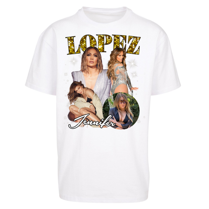 Jennifer Lopez Oversized T Shirts
