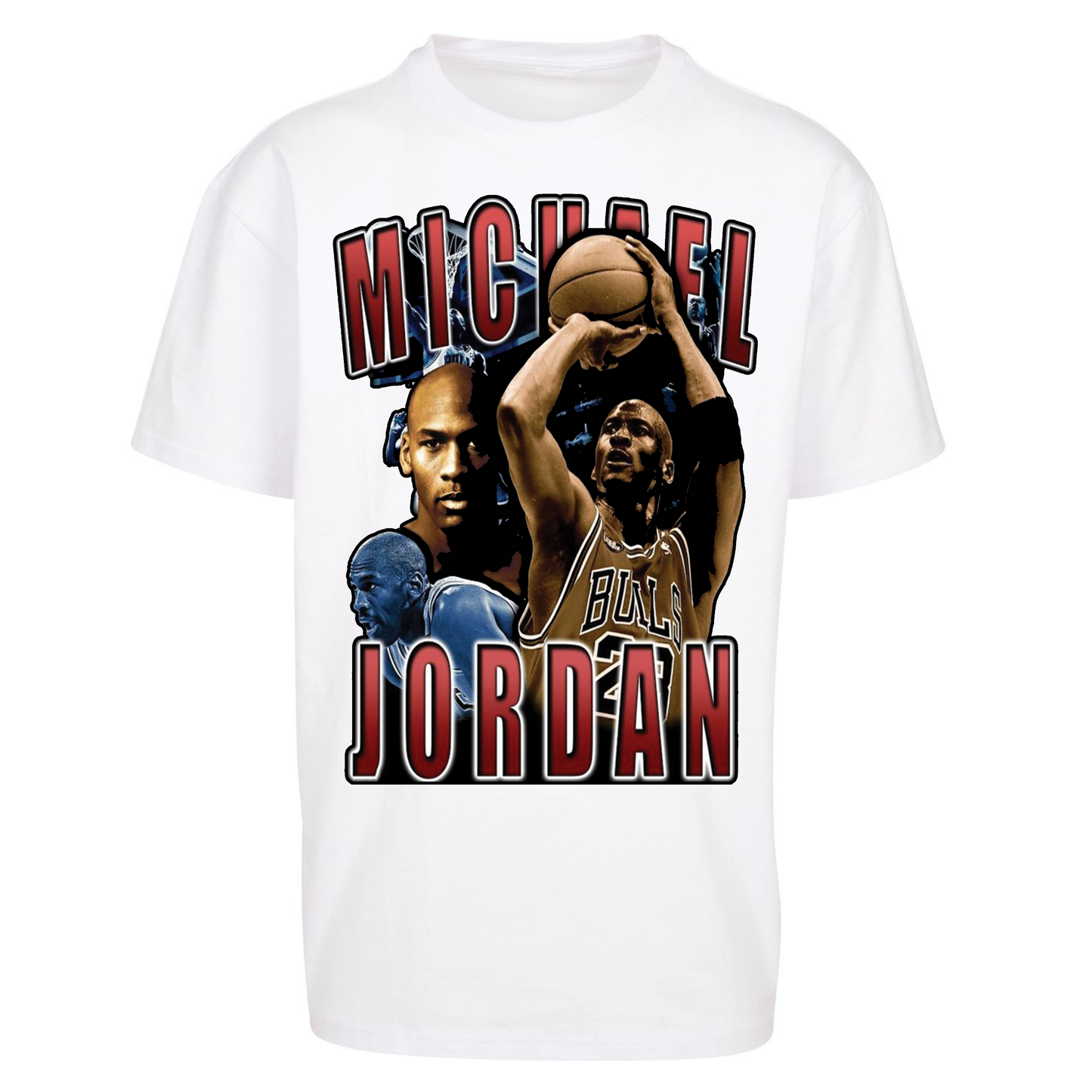 Michael Jordan Bulls Oversized T Shirts