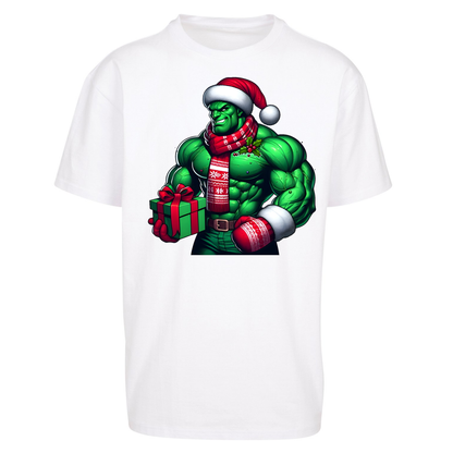 The Hulk Santa Oversized T Shirts