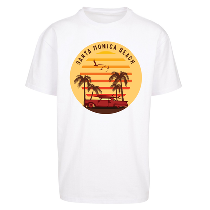 Santa Monica Beach Oversized T Shirts