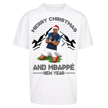 Mbappe Christmas Oversized T Shirt
