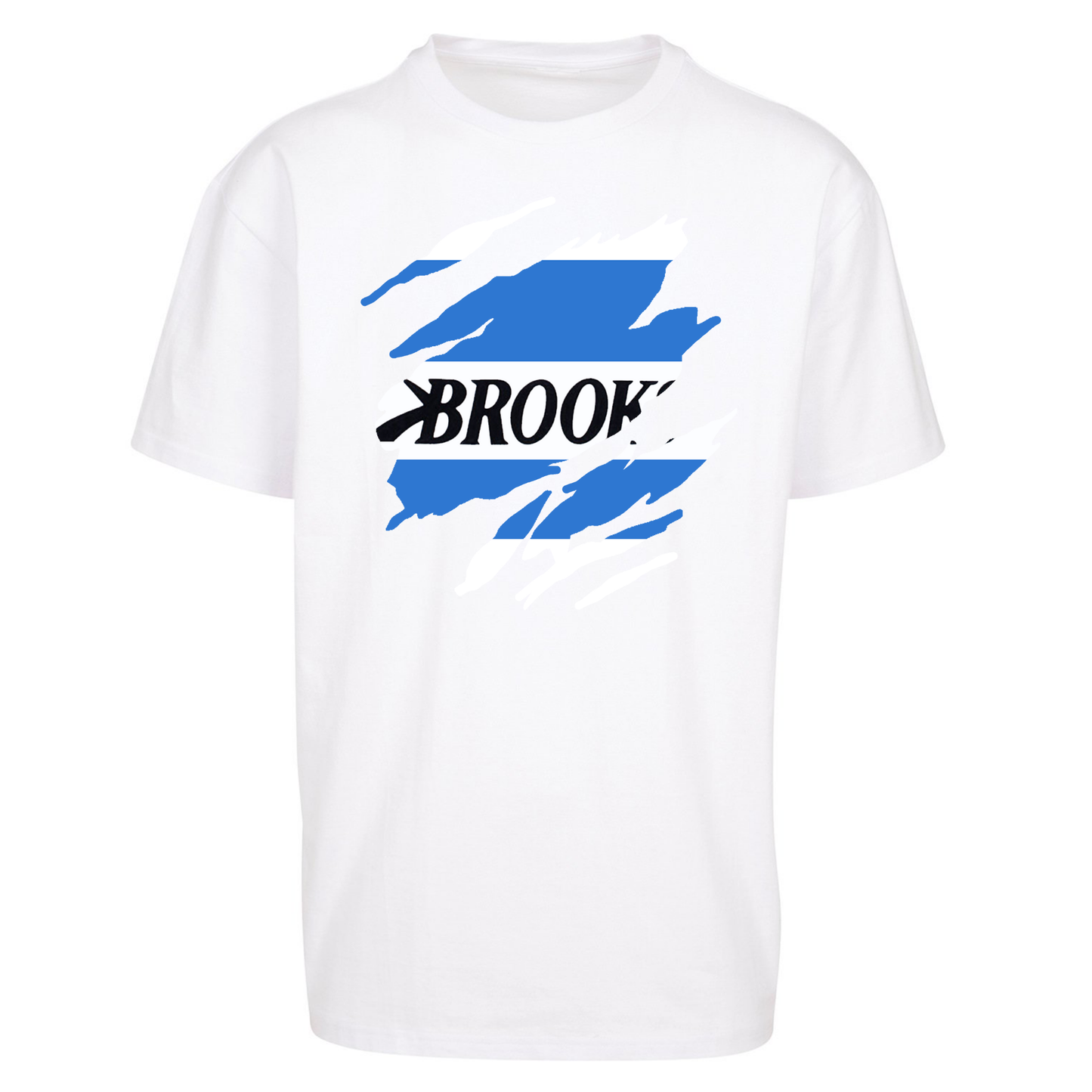 Retro QPR 1992 Torn Effect Oversized T Shirts