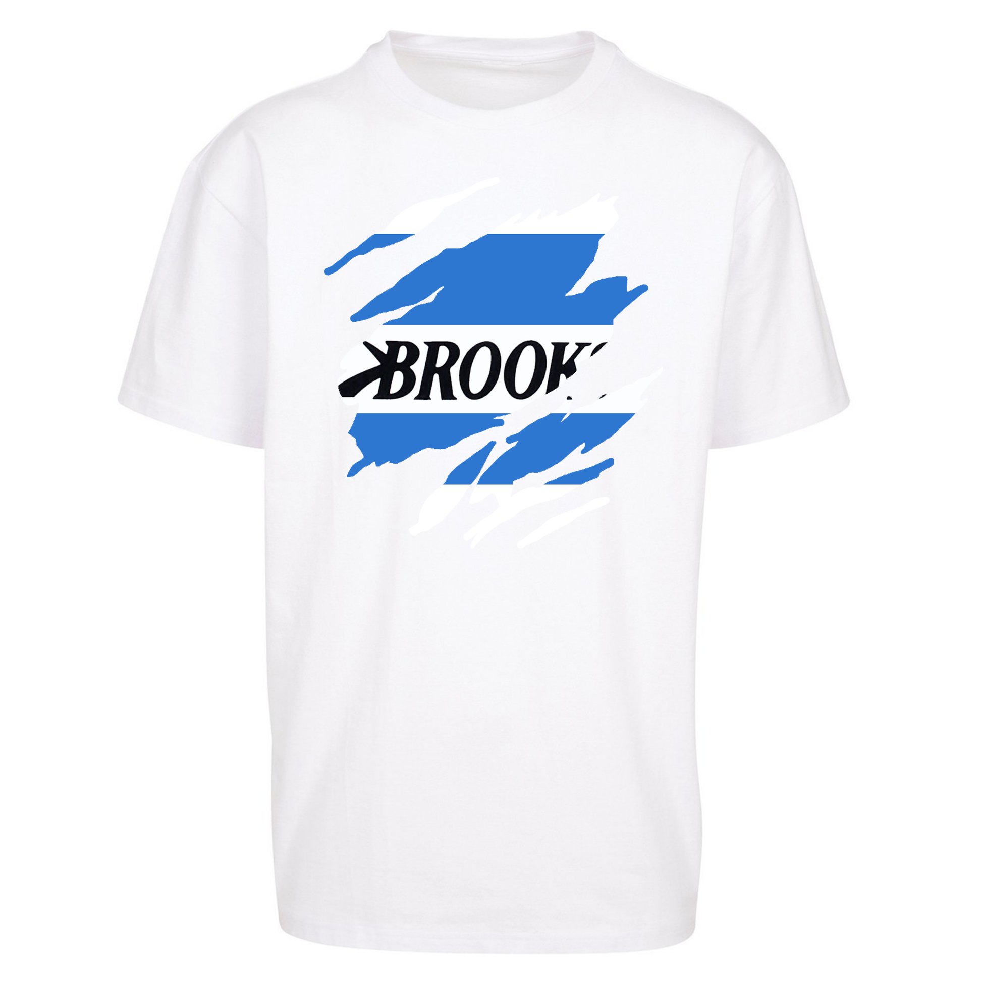Retro QPR 1992 Torn Effect Oversized T Shirts