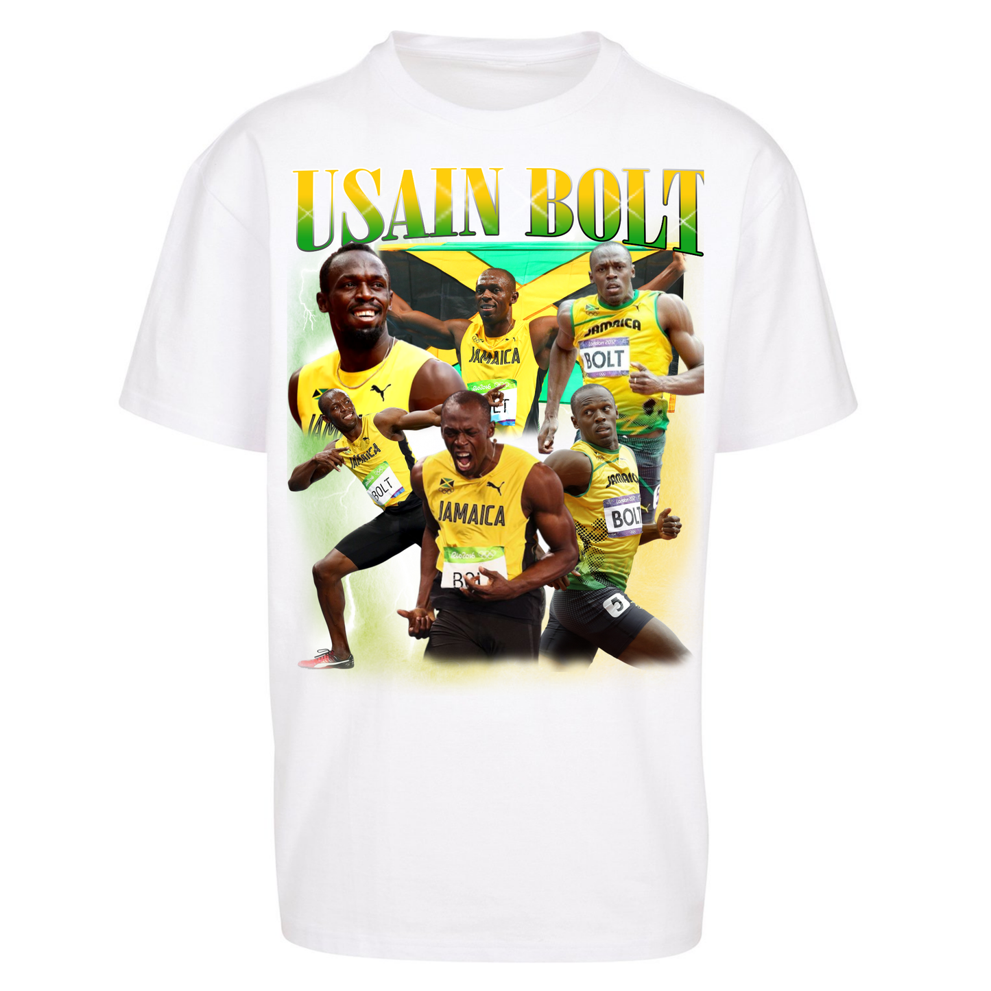 Usain Bolt Oversized T Shirts