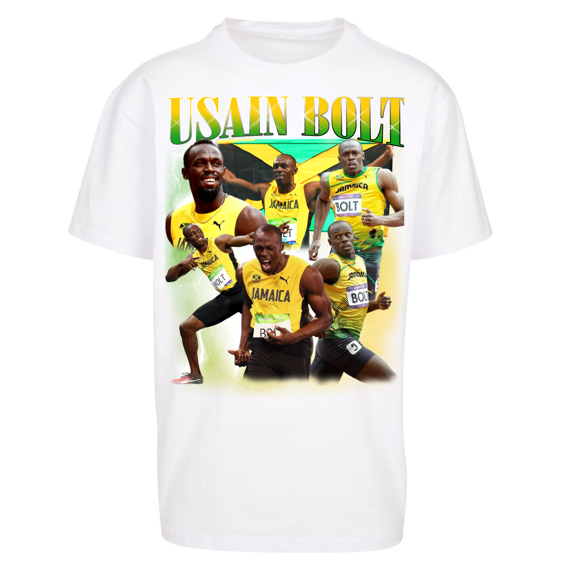 Usain Bolt Oversized T Shirts