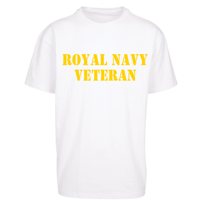 Royal Navy Veteran Oversized T Shirts