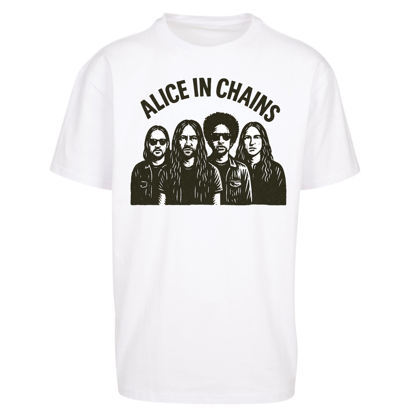 Alice in Chains Oversized T Shirts