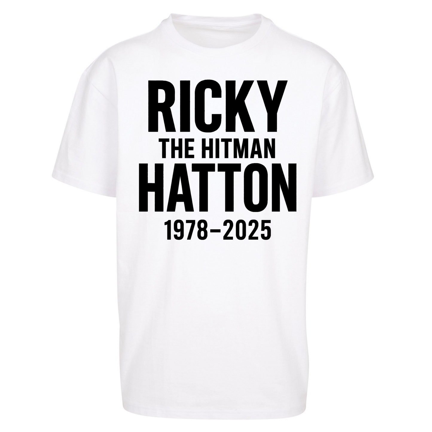 Ricky The Hitman Hatton 1978 2025 Oversized T Shirts