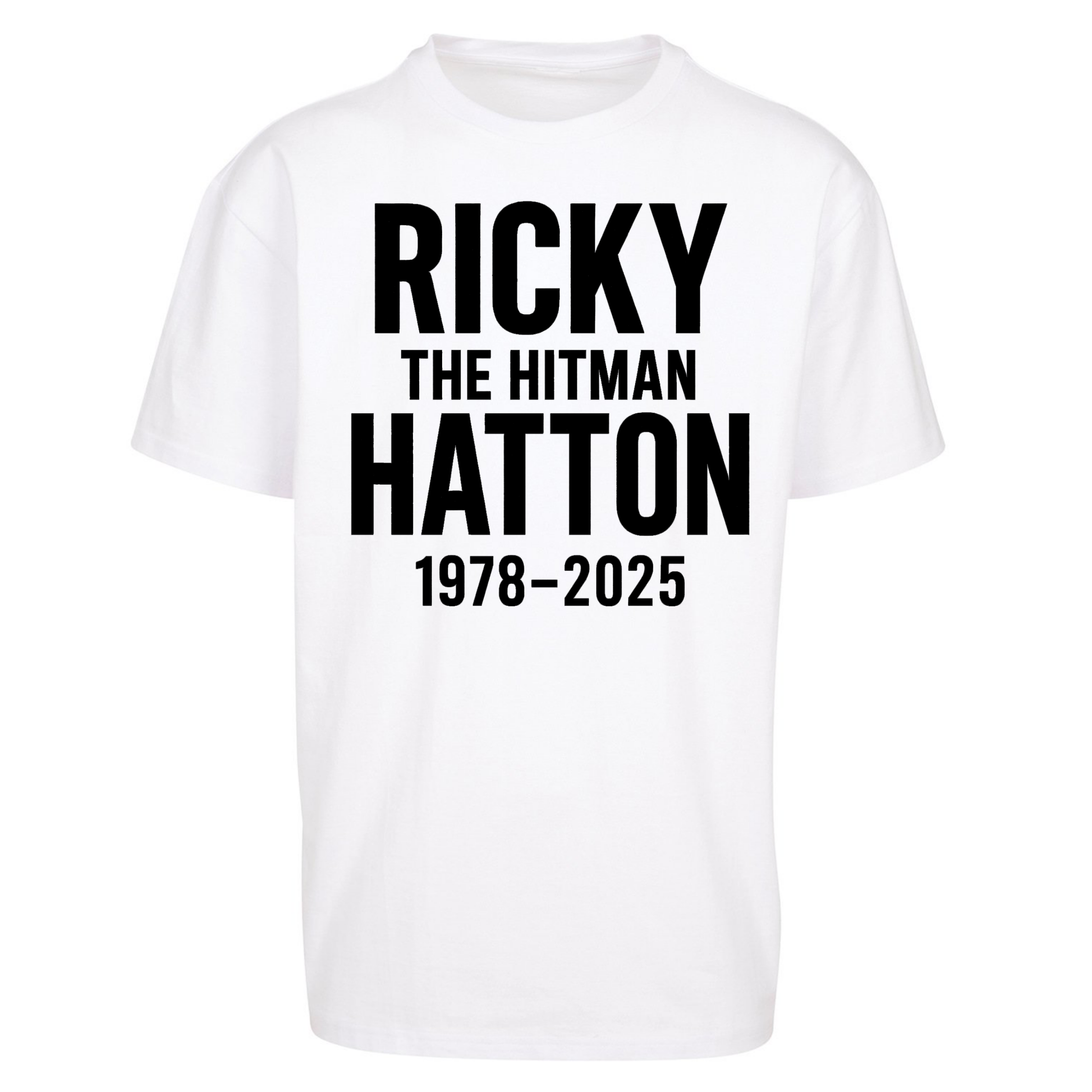 Ricky The Hitman Hatton 1978 2025 Oversized T Shirts