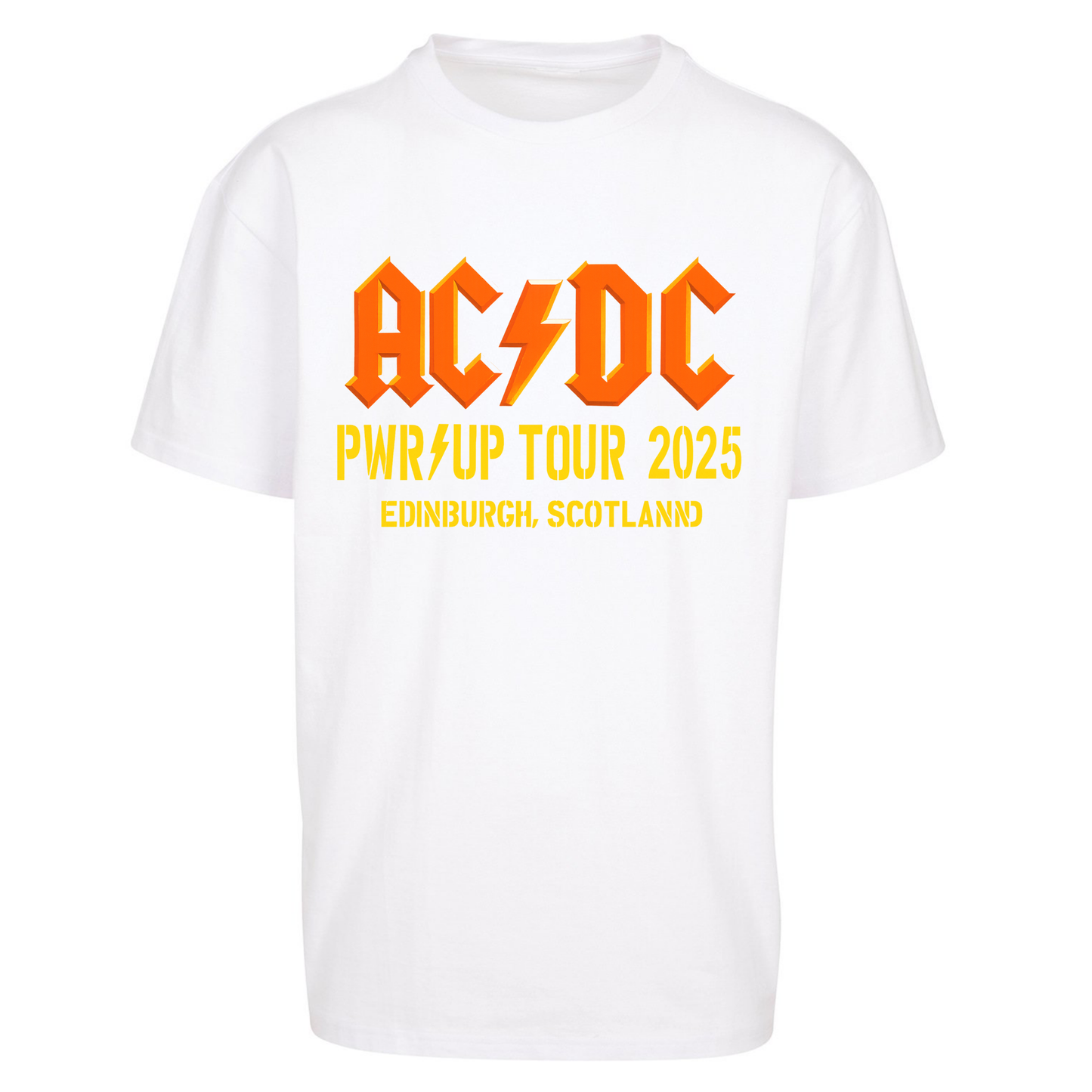 AC/DC Power Up Tour 2025 Oversized T Shirts