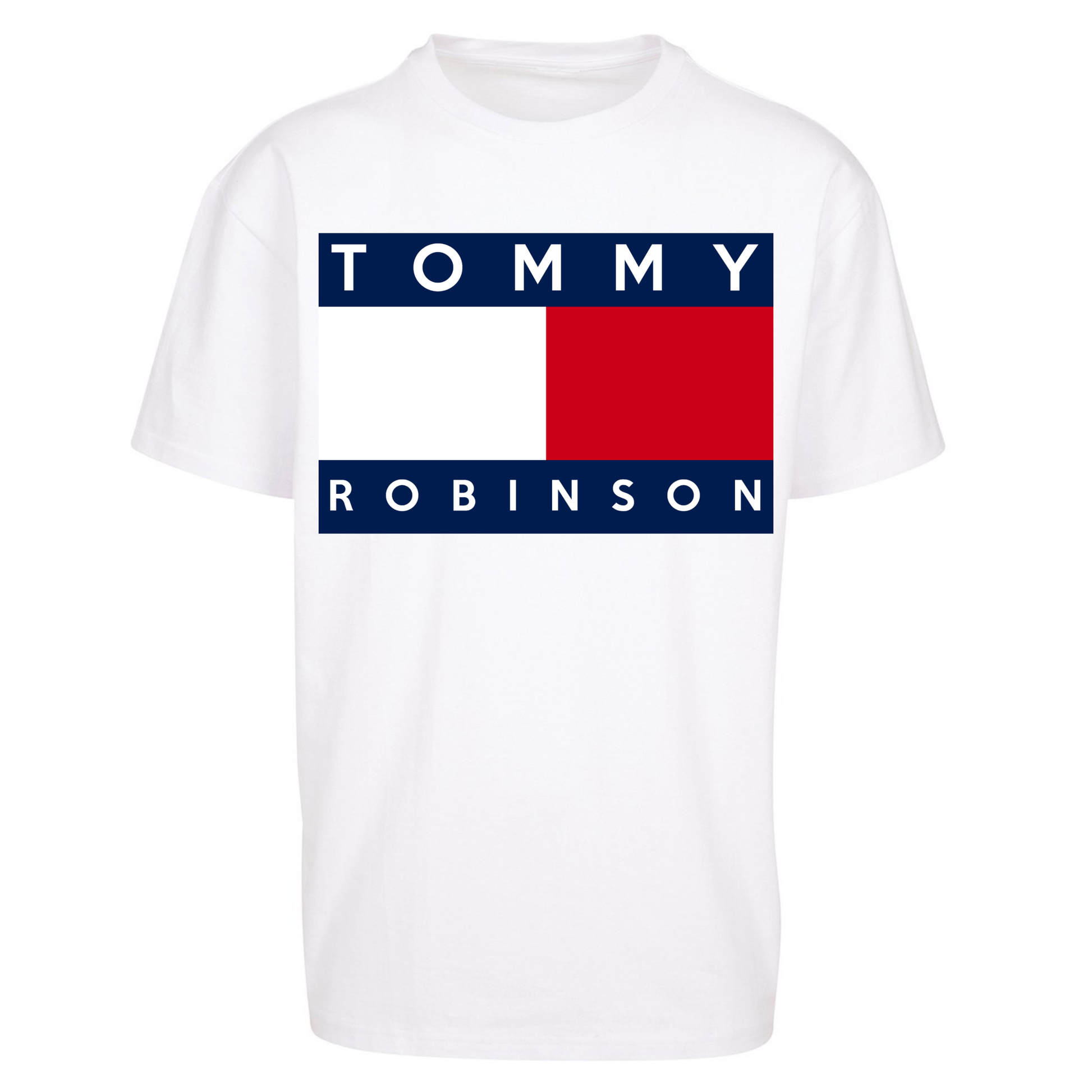 Tommy Robinson Oversized T Shirts