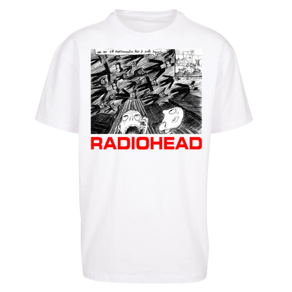 Radiohead We Are Not Screaming Oversized T Shirts