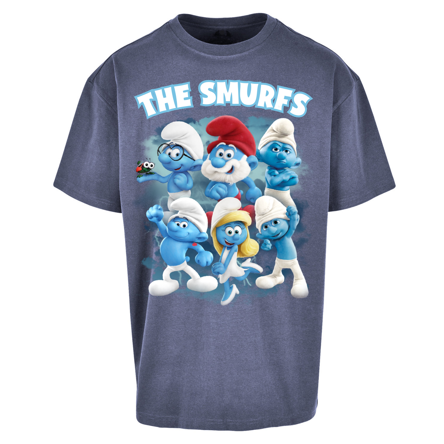 The Smurfs Oversized T Shirts 