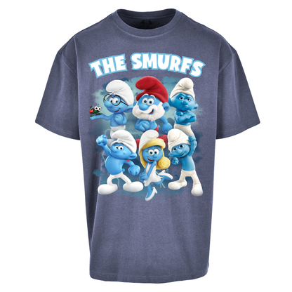 The Smurfs Oversized T Shirts 