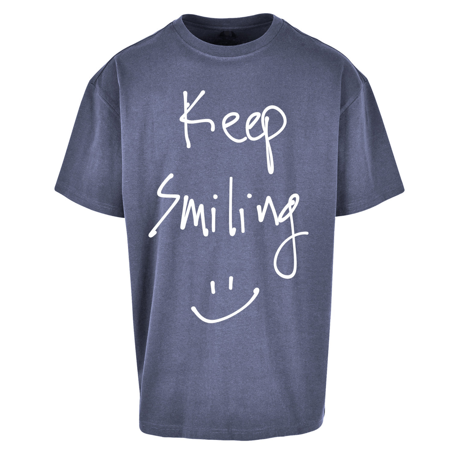 Keep Smiling Oversized T Shirts