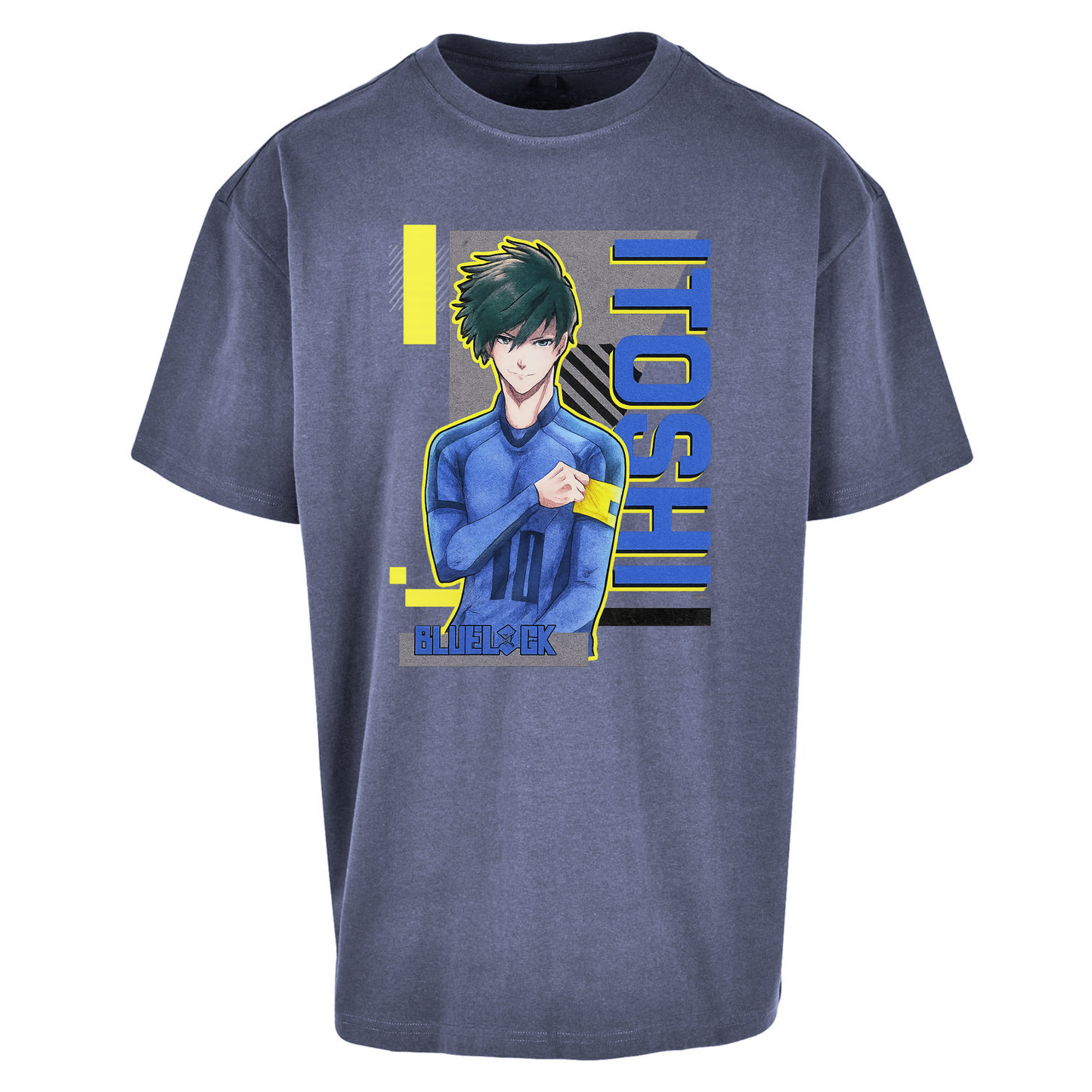 Blue Lock Rin Itoshi Oversized T Shirts