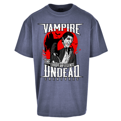 Vampire Undead Oversized T Shirts