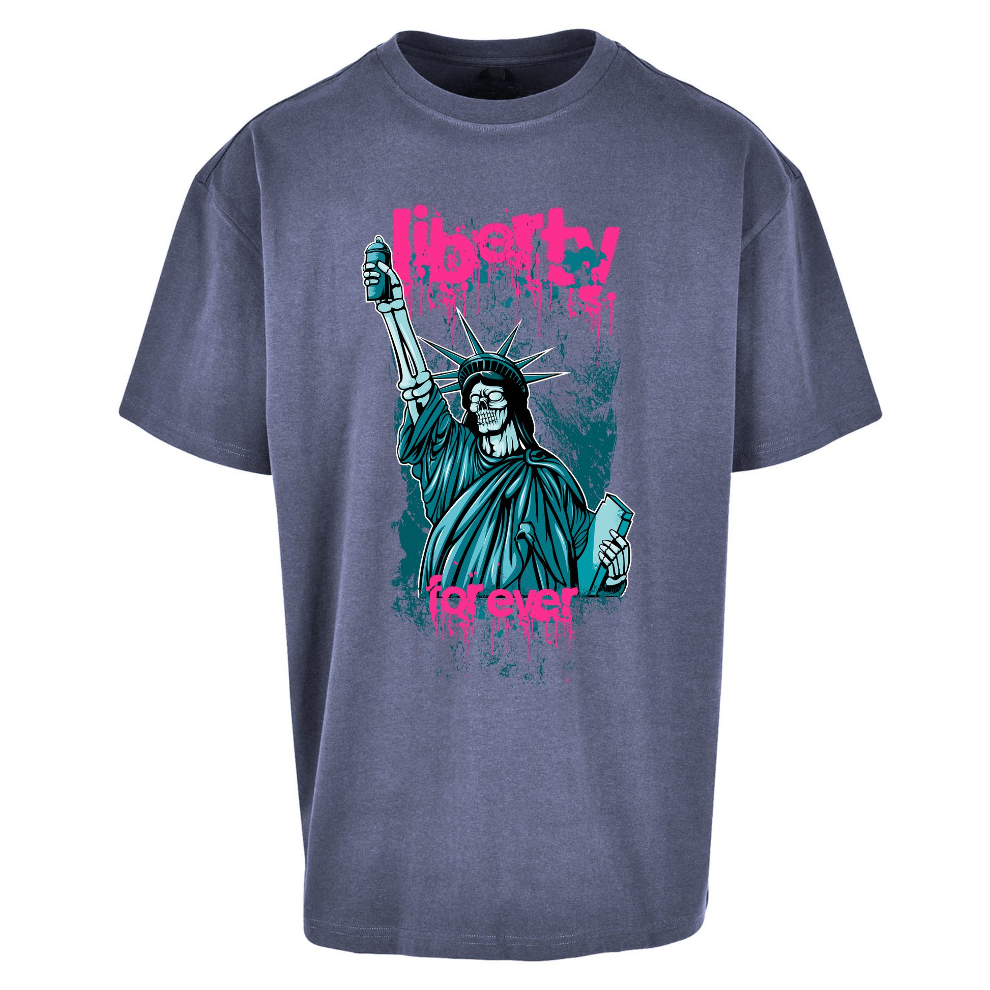 Liberty For Ever Oversized T Shirts