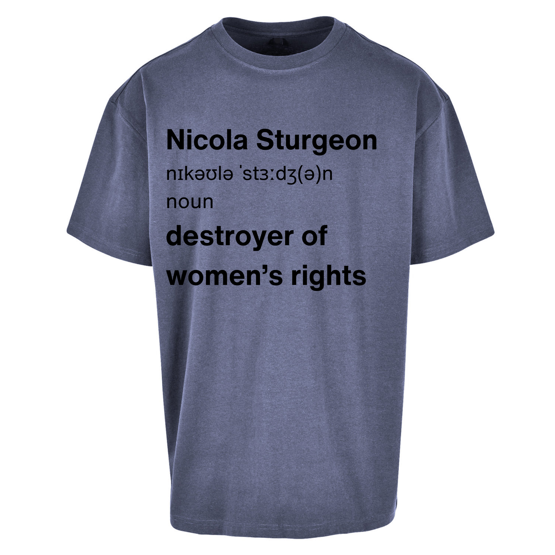 JK Rowling Nicola Sturgeon T Shirt Oversized T Shirts