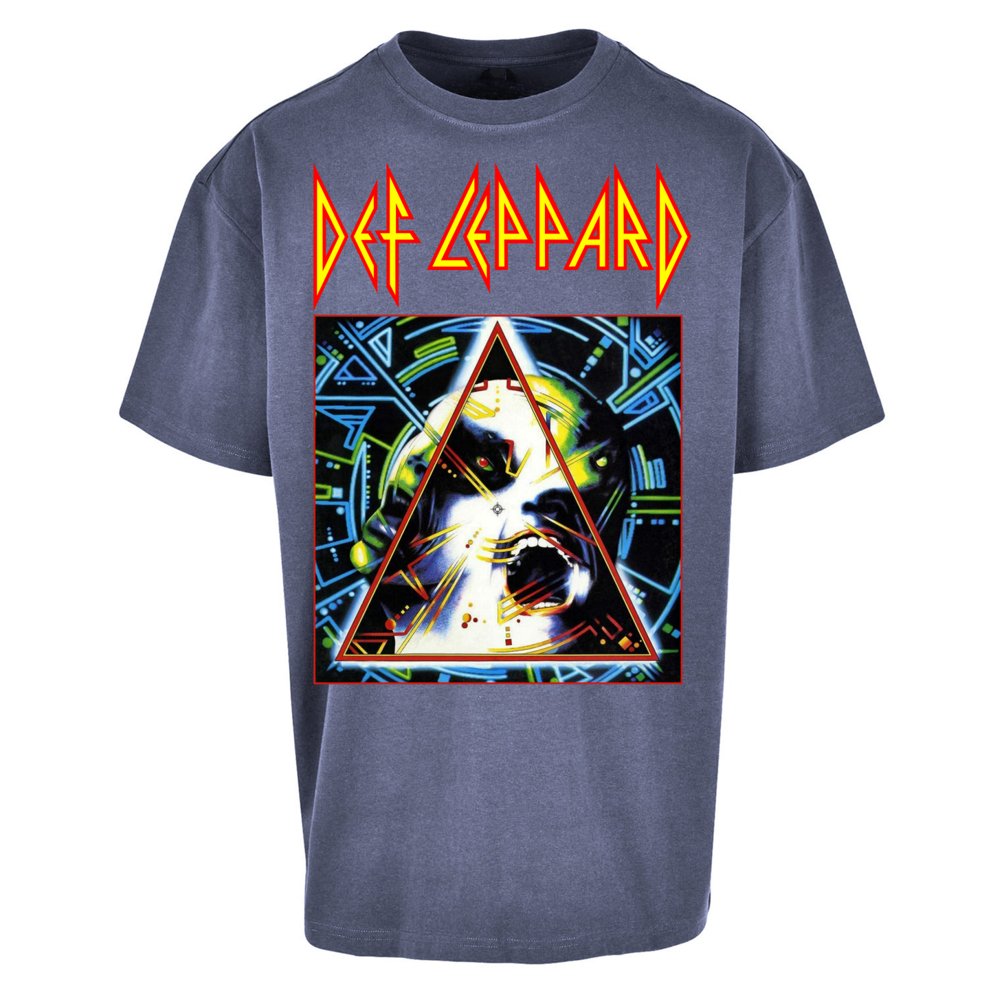Def Leppard Oversized T Shirts