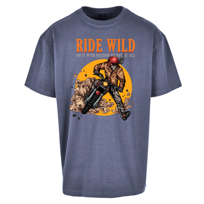 Ride Wild Oversized T Shirts